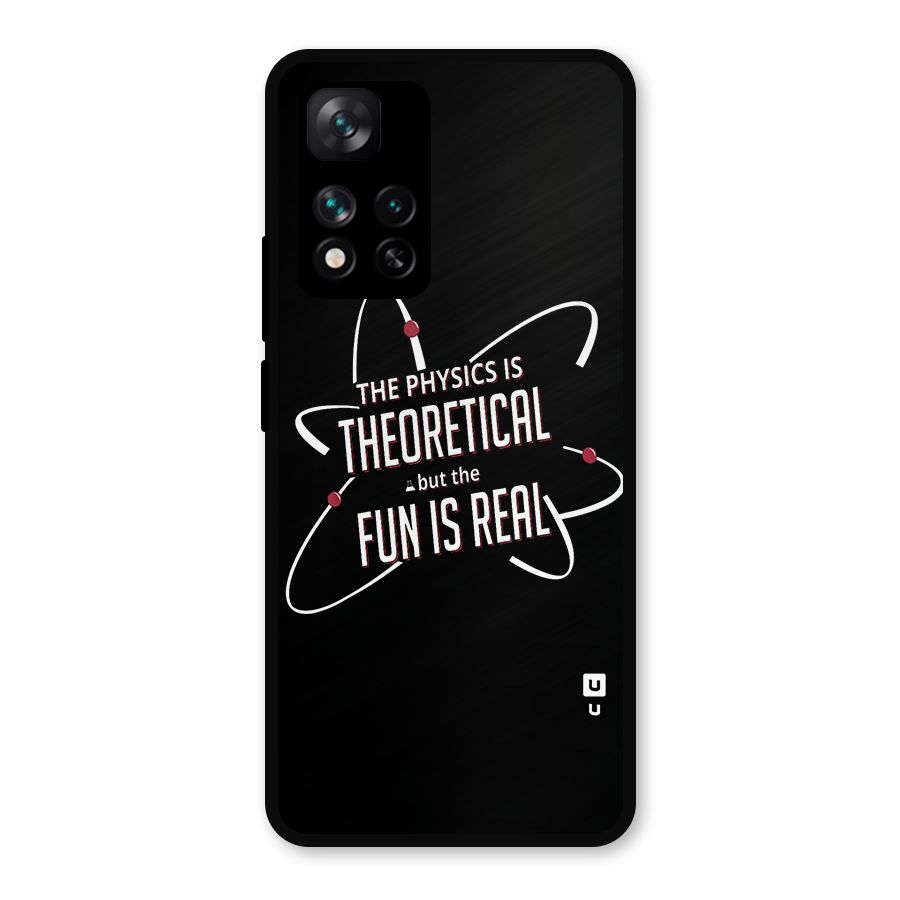 Physics Theoretical Fun Real Metal Back Case for Xiaomi 11i 5G