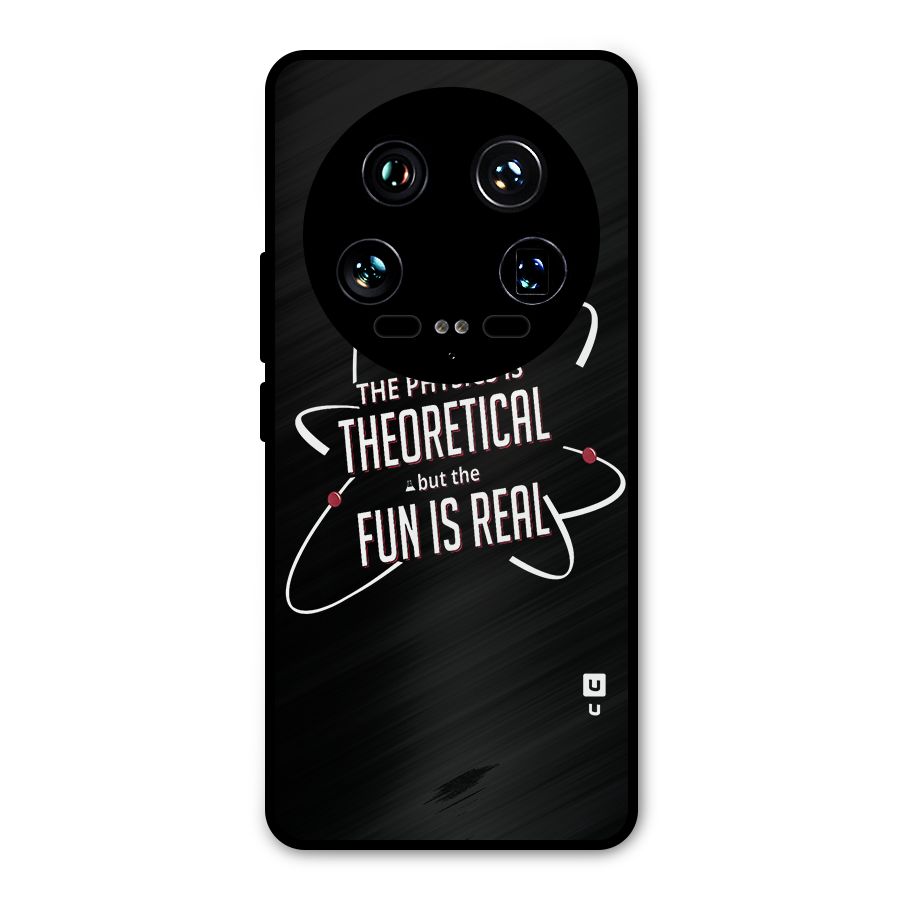 Physics Theoretical Fun Real Metal Back Case for Xiaomi 14 Ultra
