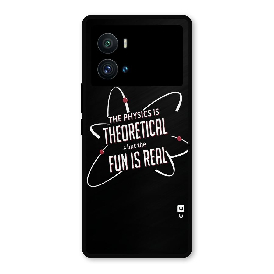 Physics Theoretical Fun Real Metal Back Case for iQOO 9 Pro