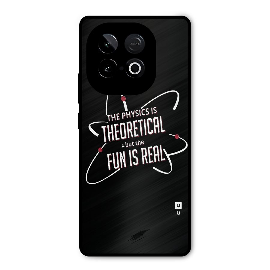 Physics Theoretical Fun Real Metal Back Case for iQOO Neo 10