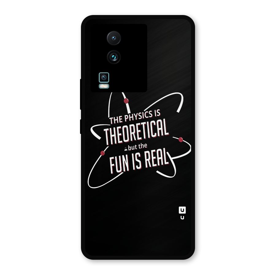 Physics Theoretical Fun Real Metal Back Case for iQOO Neo 7