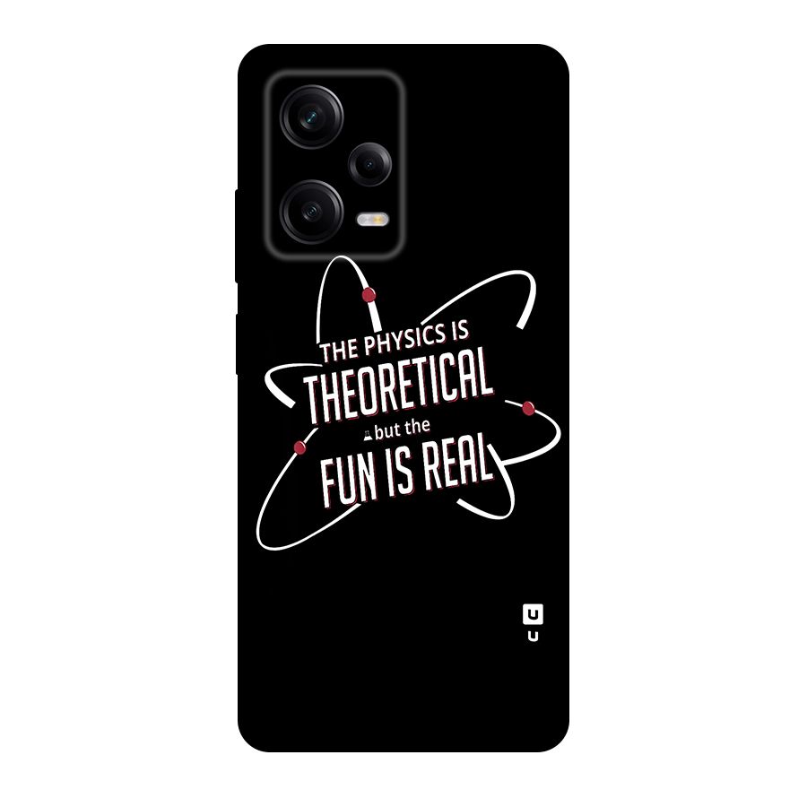 Physics Theoretical Fun Real Original Polycarbonate Back Case for Redmi Note 12 Pro