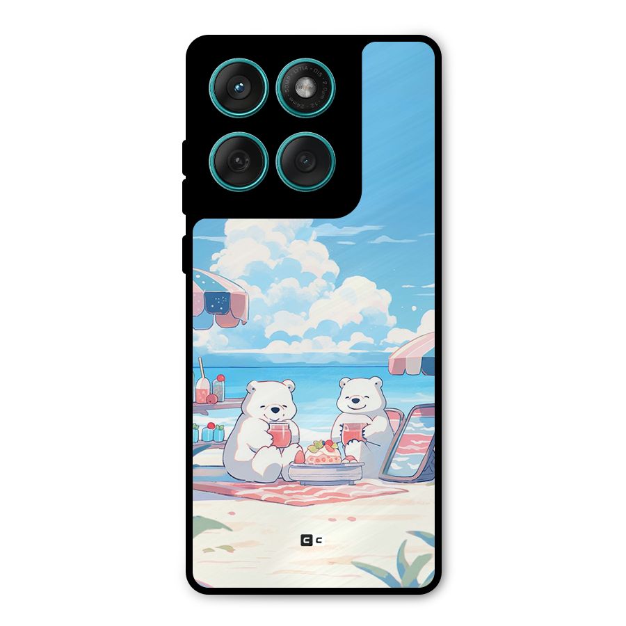 Picnic Time Metal Back Case for Motorola Edge 60 Fusion