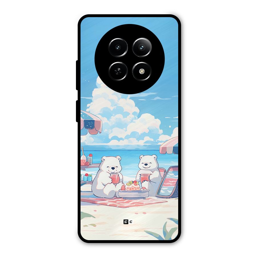 Picnic Time Metal Back Case for Realme 13