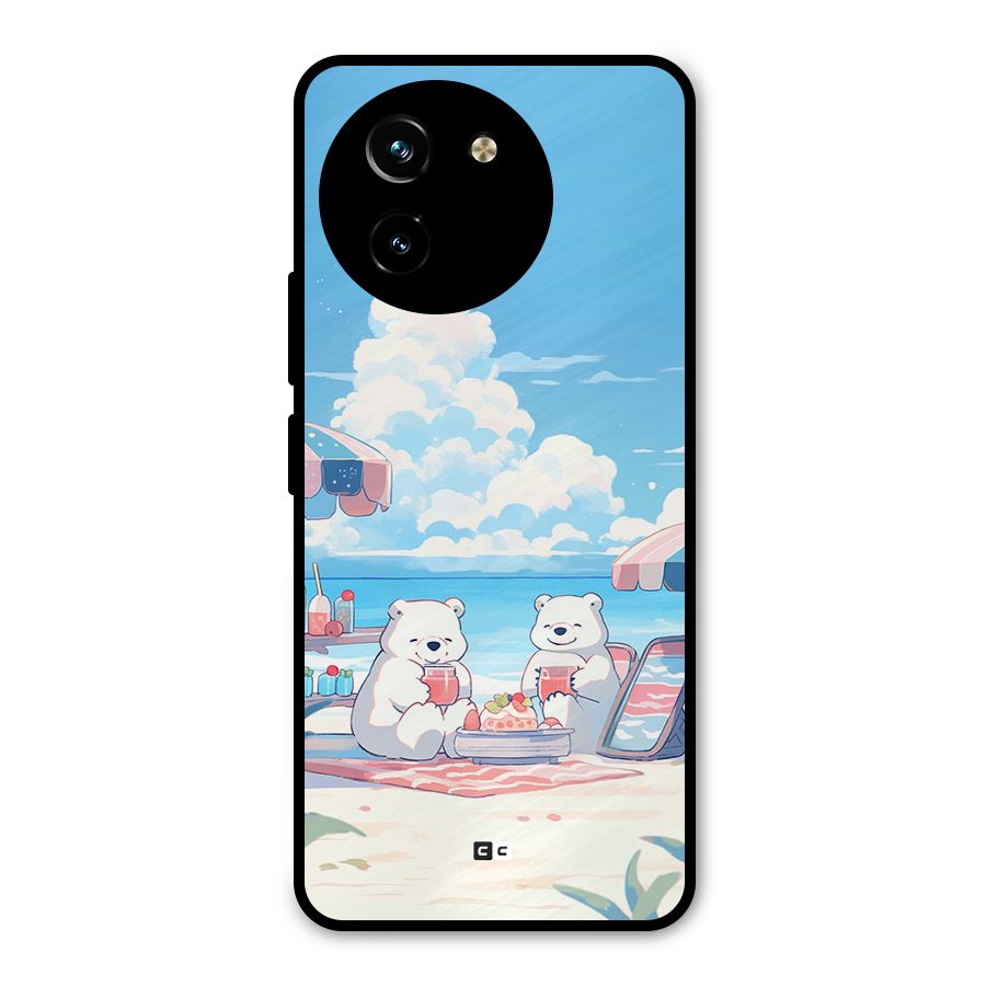 Picnic Time Metal Back Case for Vivo T3x