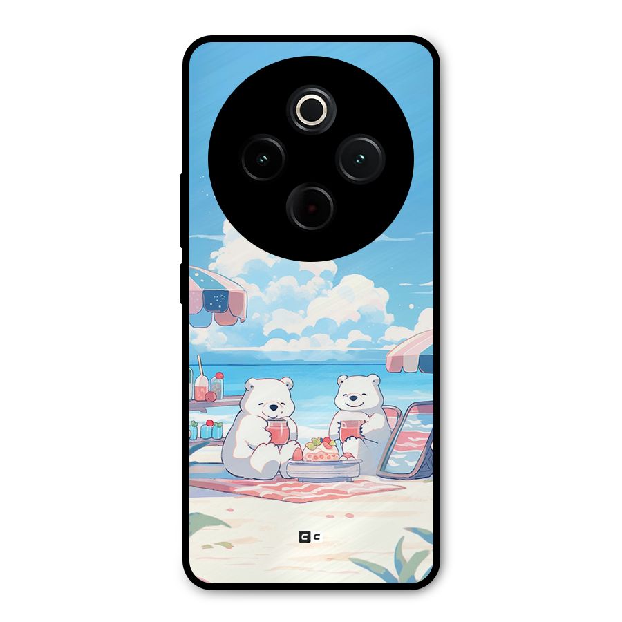 Picnic Time Metal Back Case for Vivo T4