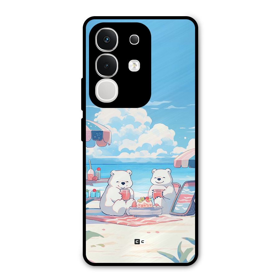Picnic Time Metal Back Case for Vivo T4x