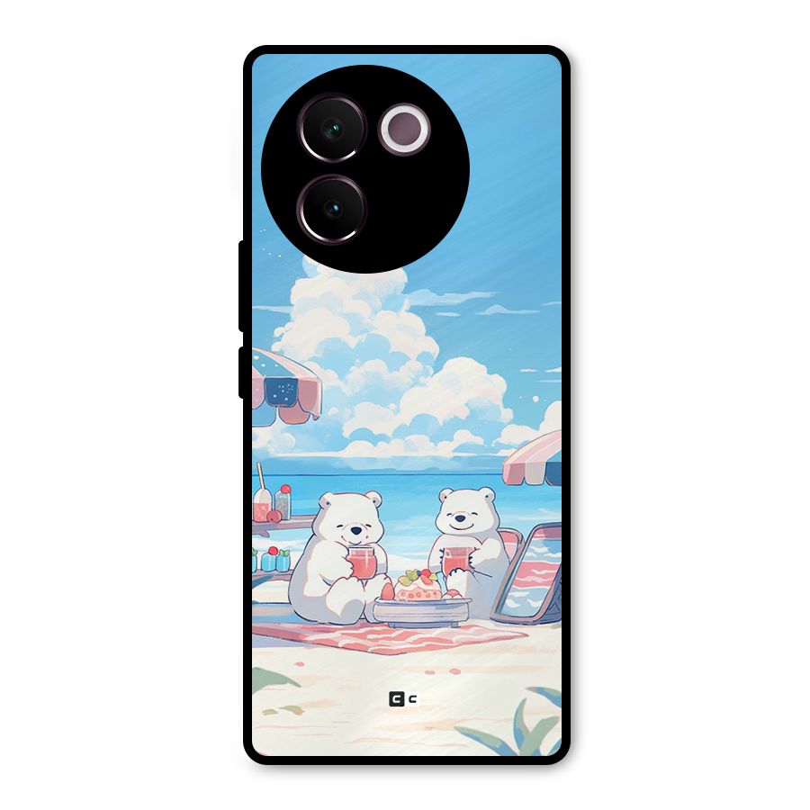 Picnic Time Metal Back Case for Vivo V30e