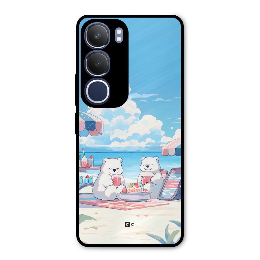 Picnic Time Metal Back Case for Vivo Y29