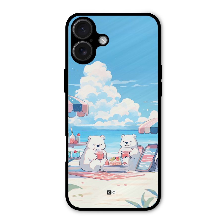 Picnic Time Metal Back Case for iPhone 16 Plus