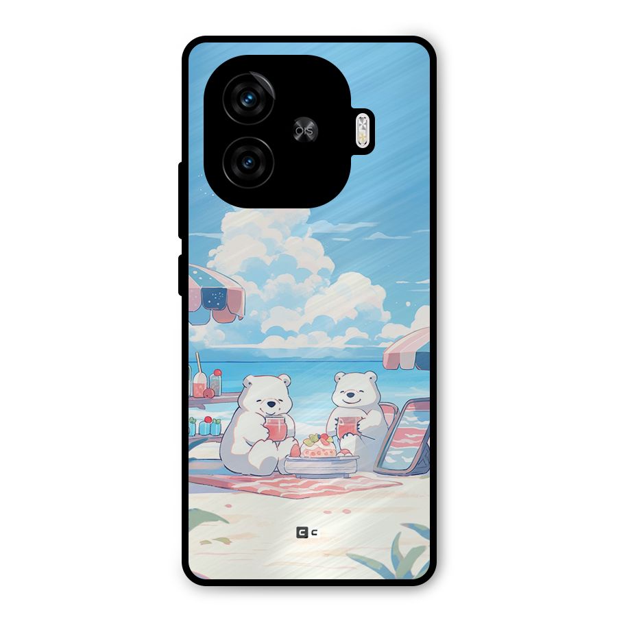 Picnic Time Metal Back Case for iQOO Z9 Turbo