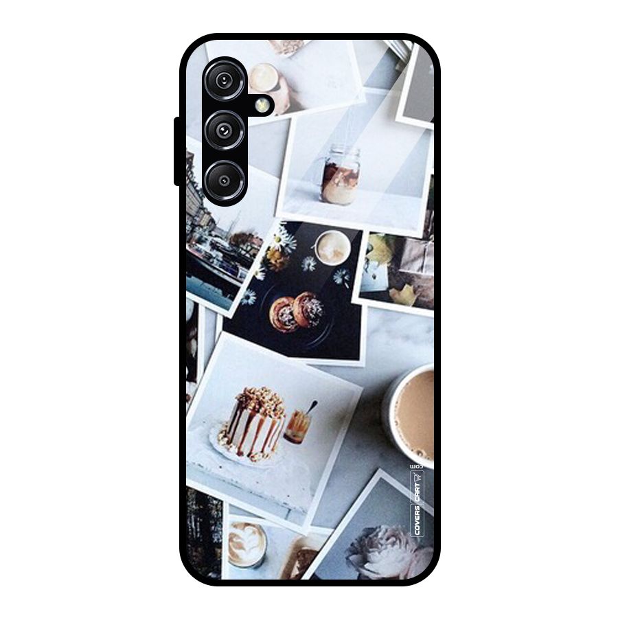 Pictures Coffee Glass Back Case for Galaxy M34 5G