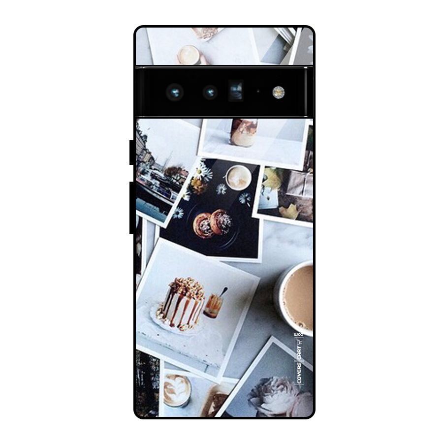 Pictures Coffee Glass Back Case for Google Pixel 6 Pro