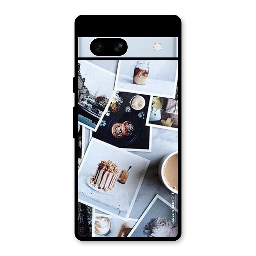 Pictures Coffee Glass Back Case for Google Pixel 7a