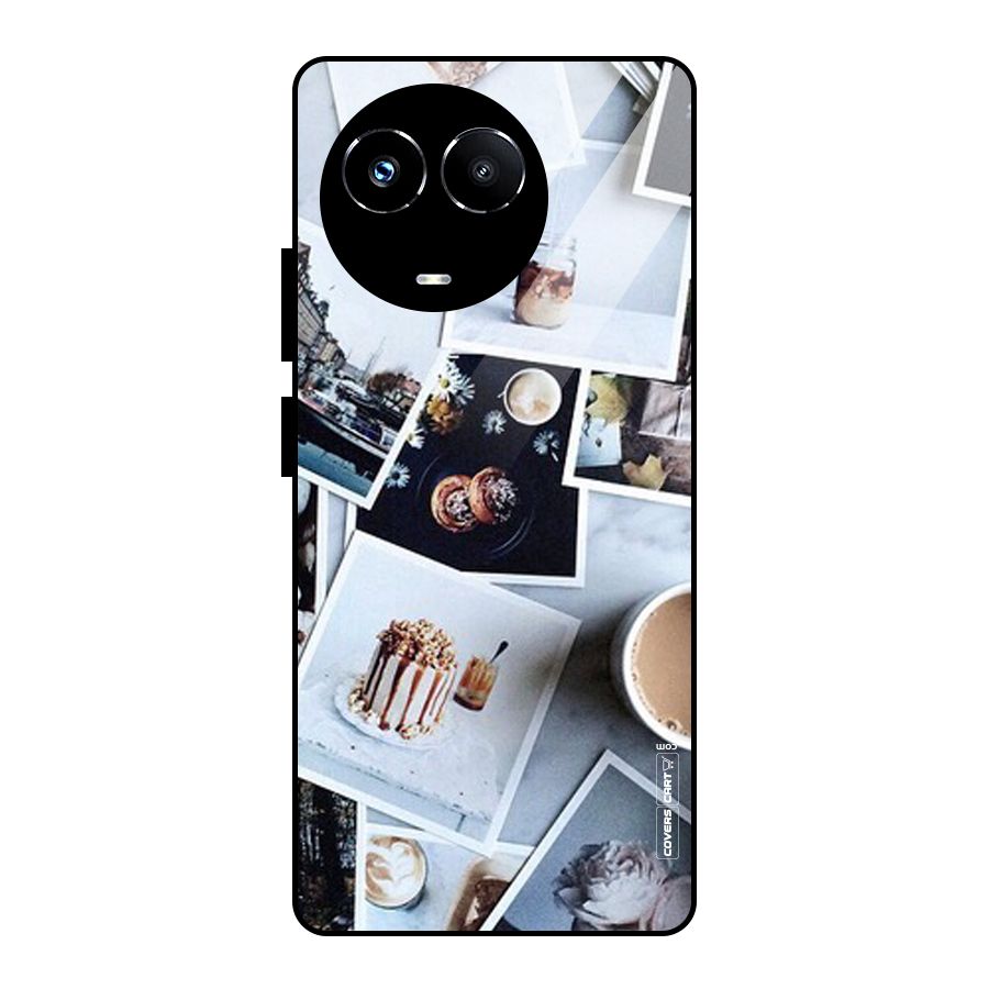 Pictures Coffee Glass Back Case for Realme Narzo 60X