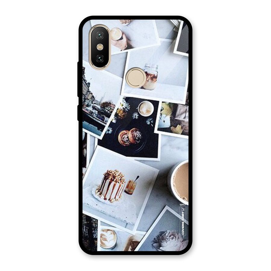 Pictures Coffee Glass Back Case for Redmi A2