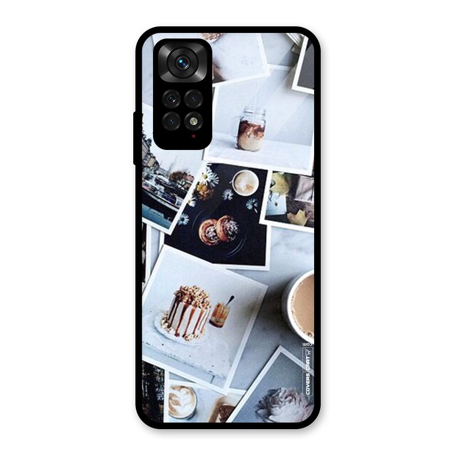 Pictures Coffee Glass Back Case for Redmi Note 11S