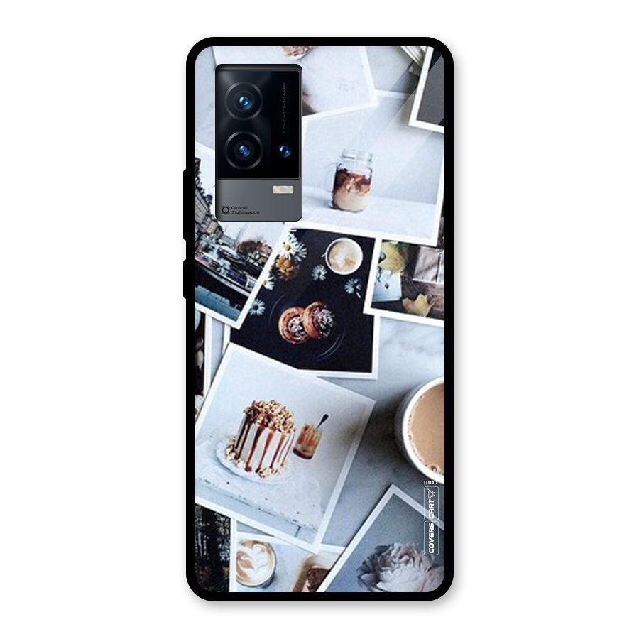 Pictures Coffee Glass Back Case for iQOO 9 5G