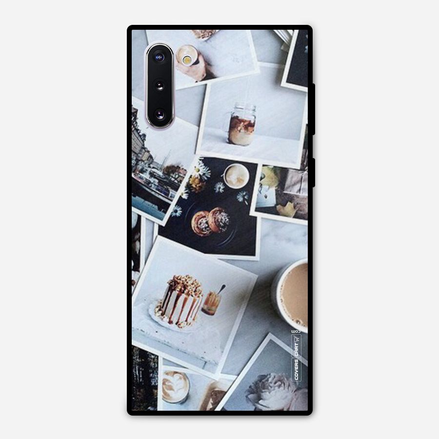 Pictures Coffee Metal Back Case for Galaxy Note 10