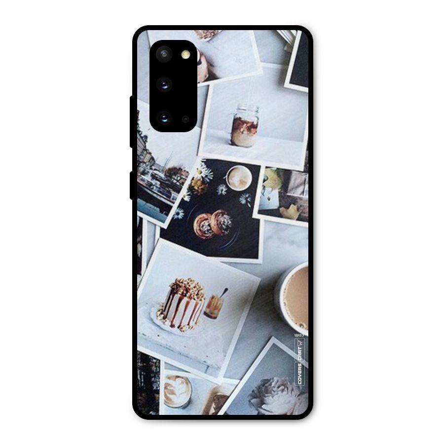 Pictures Coffee Metal Back Case for Galaxy S20