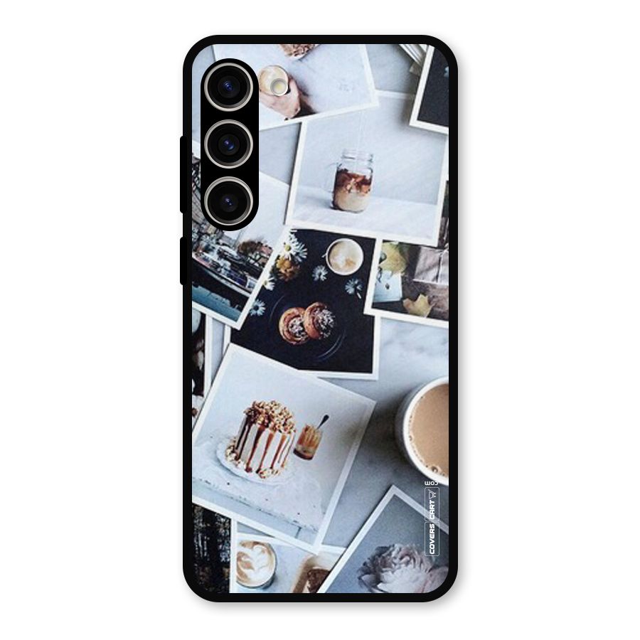 Pictures Coffee Metal Back Case for Galaxy S23 Plus