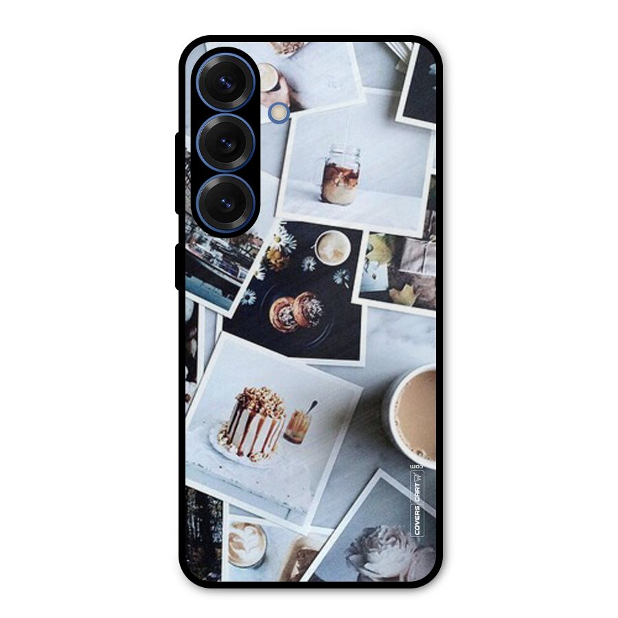 Pictures Coffee Metal Back Case for Galaxy S25