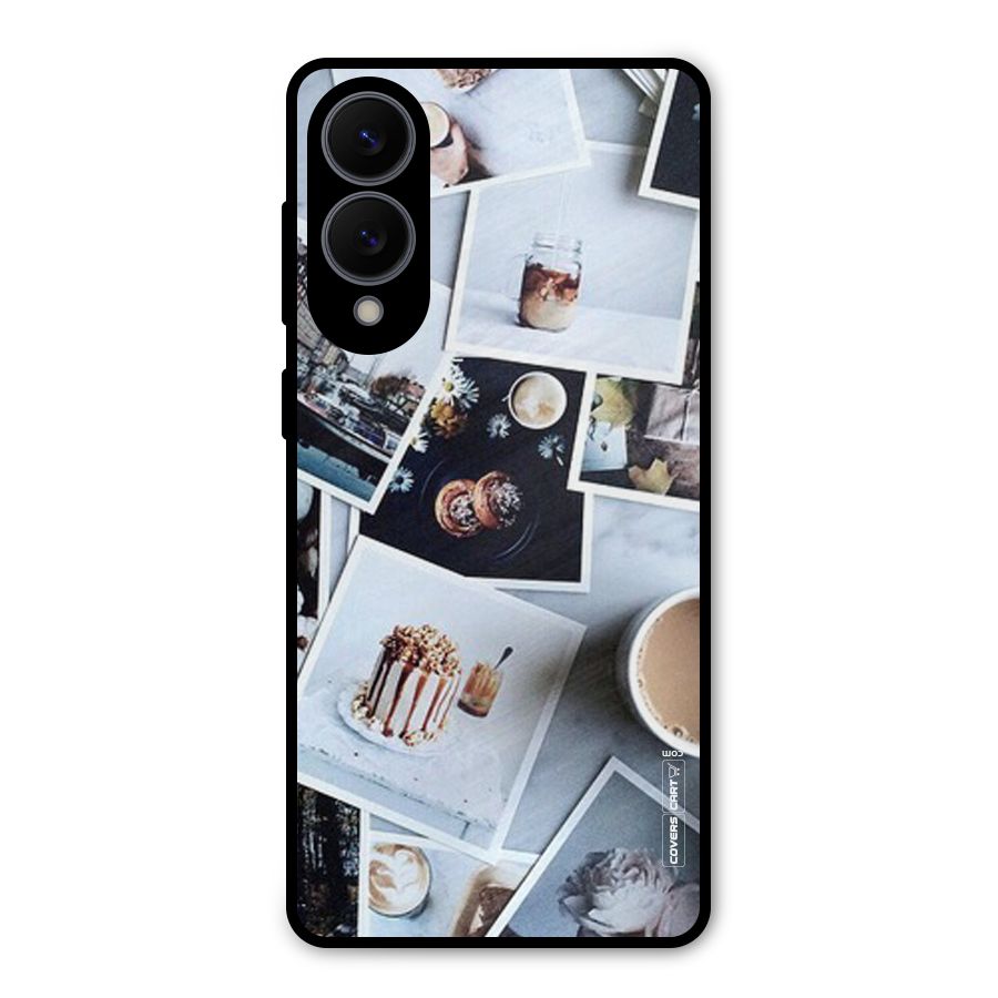 Pictures Coffee Metal Back Case for Galaxy S25 Edge
