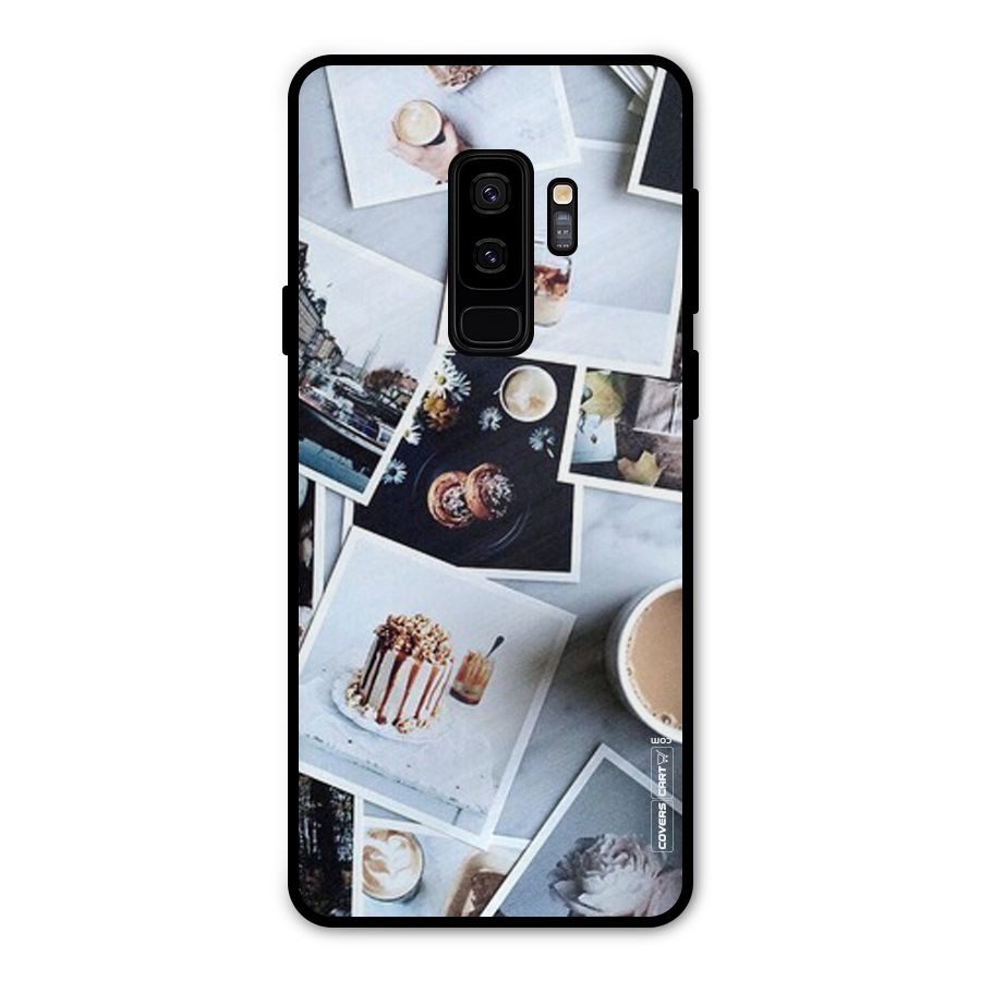 Pictures Coffee Metal Back Case for Galaxy S9 Plus