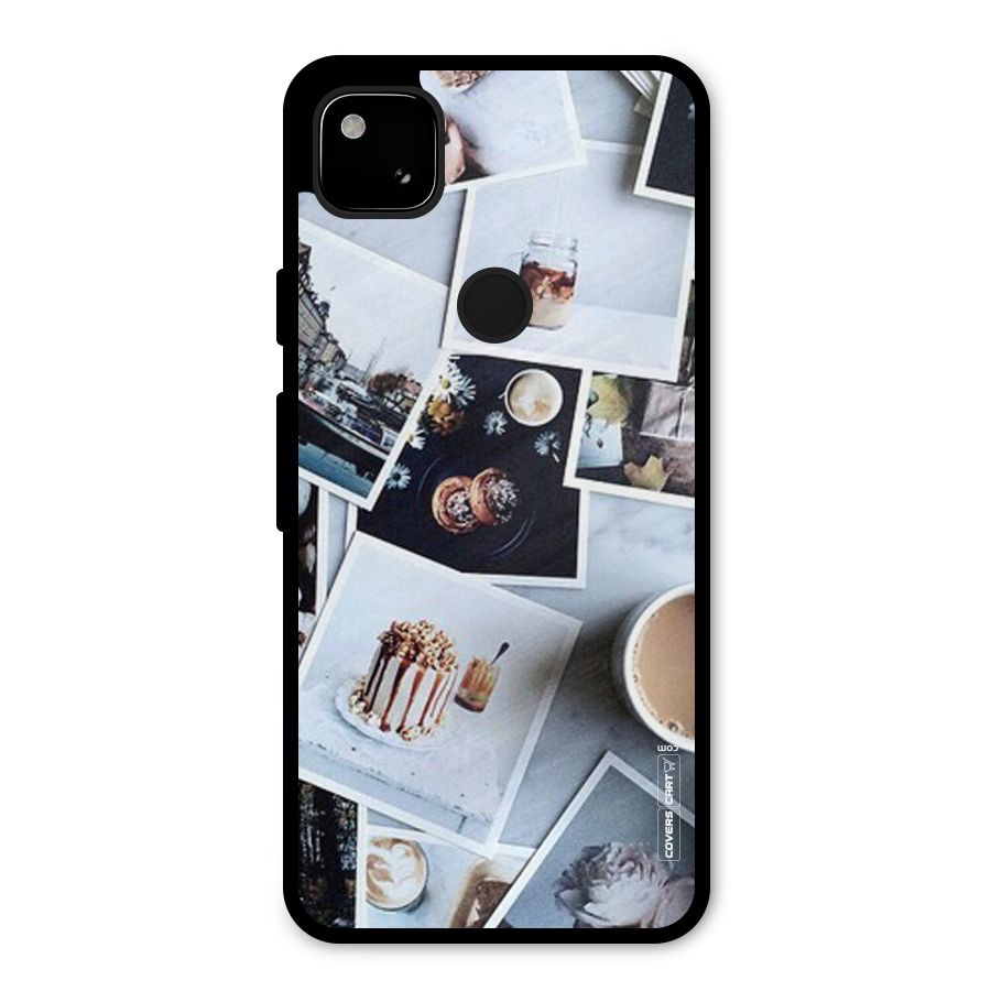 Pictures Coffee Metal Back Case for Google Pixel 4a