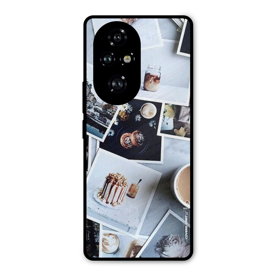 Pictures Coffee Metal Back Case for Honor 200 Pro