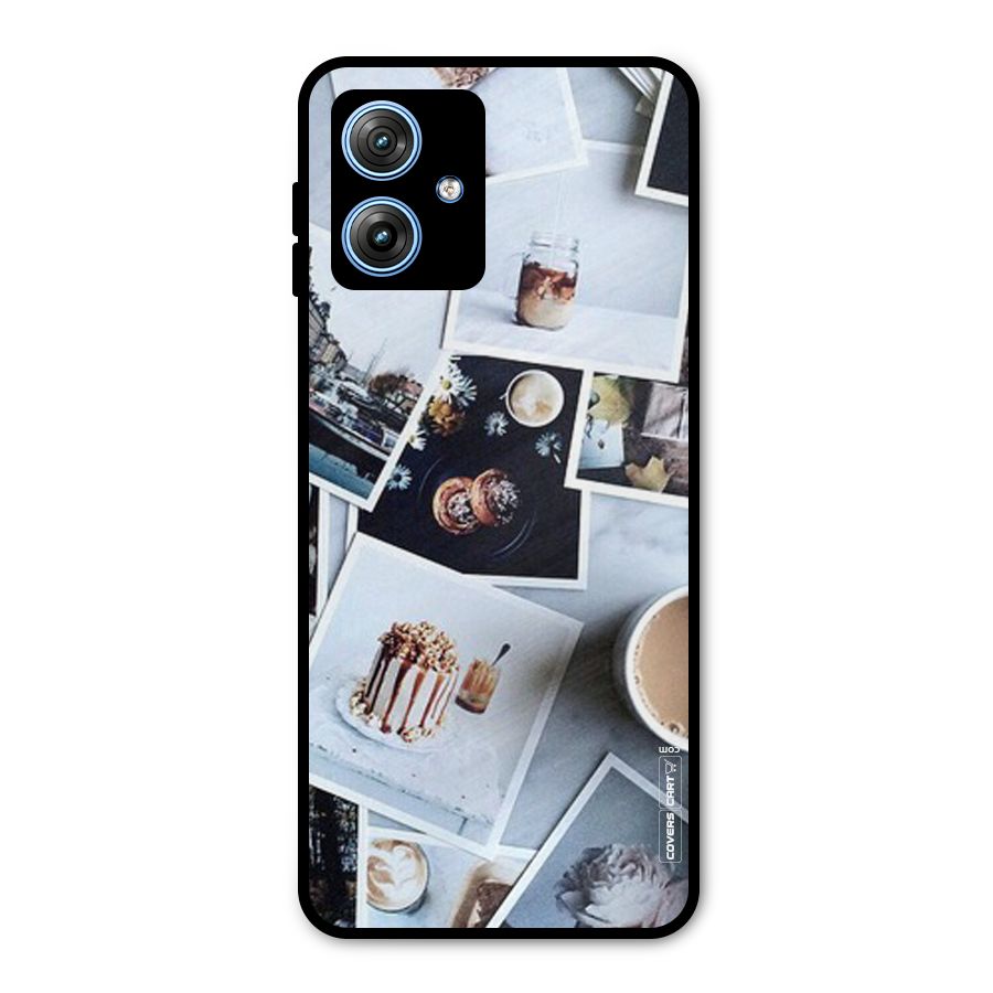 Pictures Coffee Metal Back Case for Moto G54