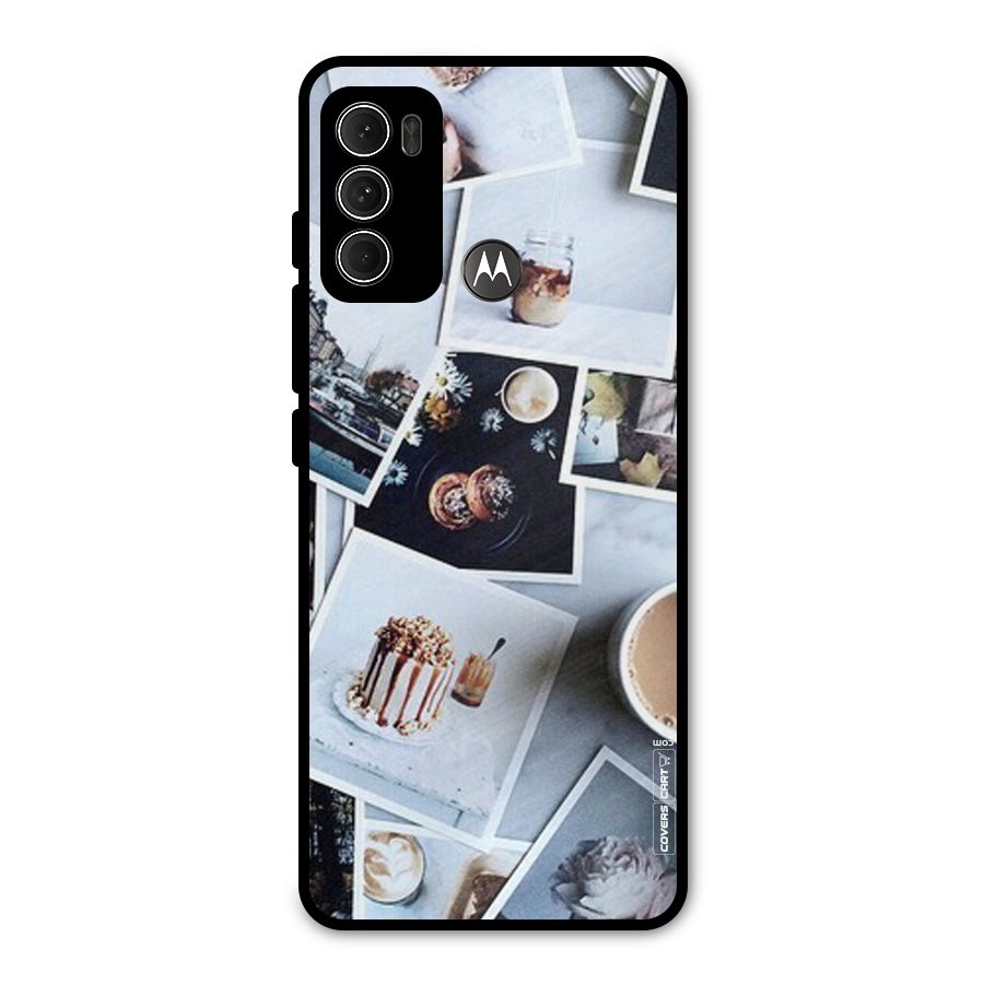 Pictures Coffee Metal Back Case for Moto G60