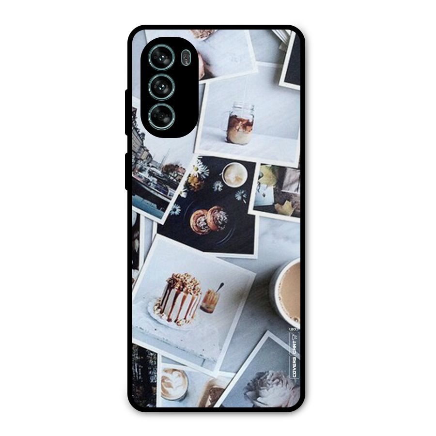 Pictures Coffee Metal Back Case for Moto G62
