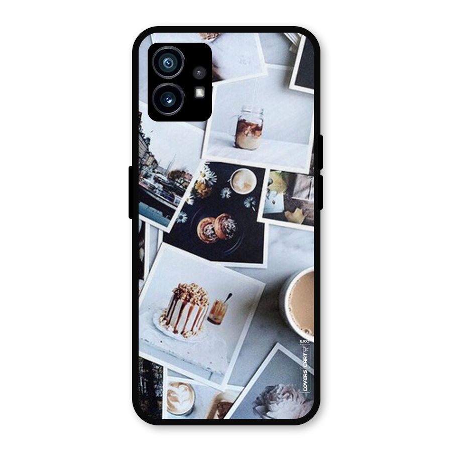 Pictures Coffee Metal Back Case for Nothing Phone 1