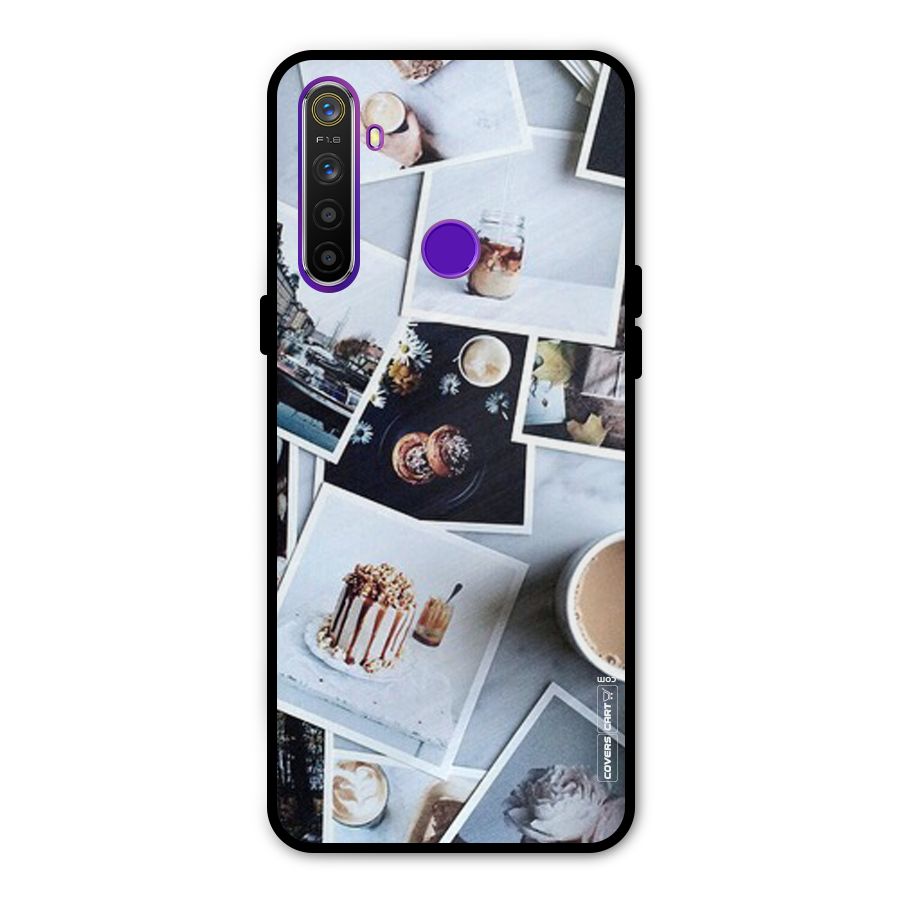 Pictures Coffee Metal Back Case for Realme 5