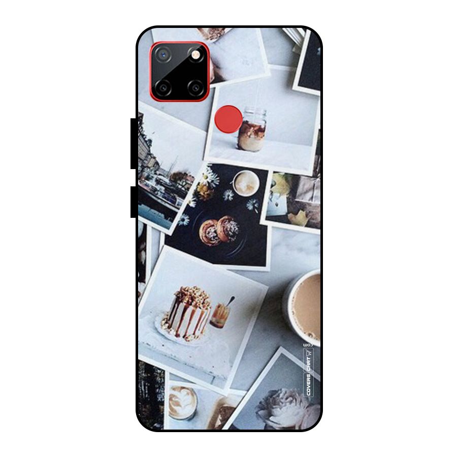 Pictures Coffee Metal Back Case for Realme C12