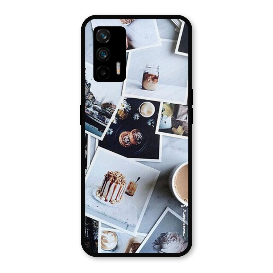 Pictures Coffee Metal Back Case for Realme X7 Max