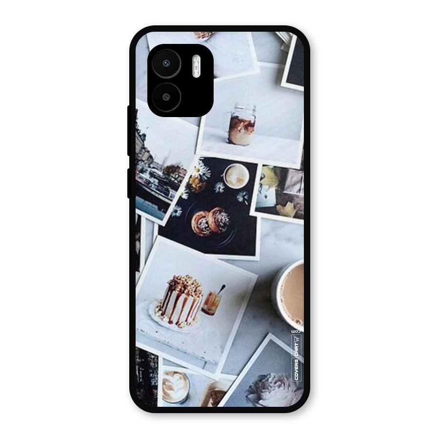 Pictures Coffee Metal Back Case for Redmi A2