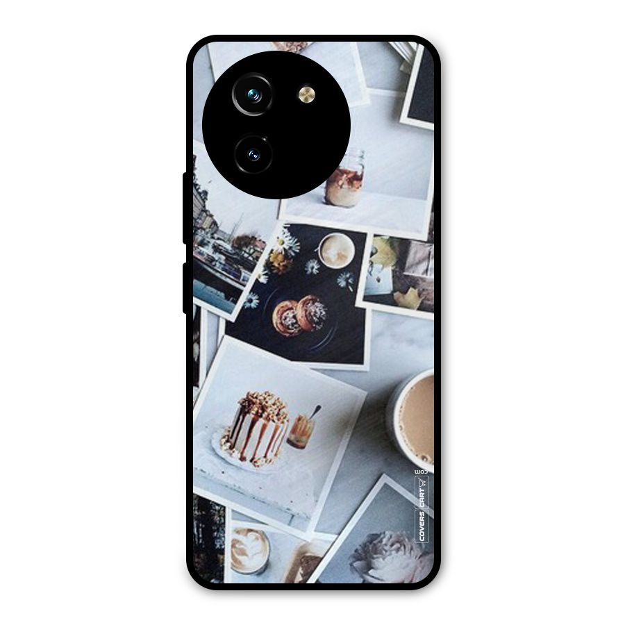 Pictures Coffee Metal Back Case for Vivo T3x