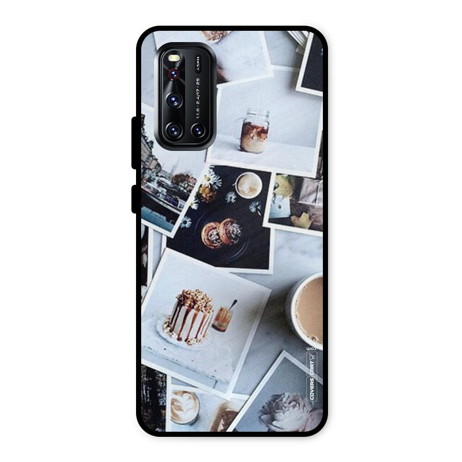 Pictures Coffee Metal Back Case for Vivo V19