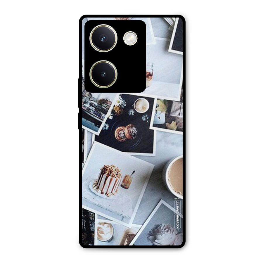 Pictures Coffee Metal Back Case for Vivo Y200 Pro