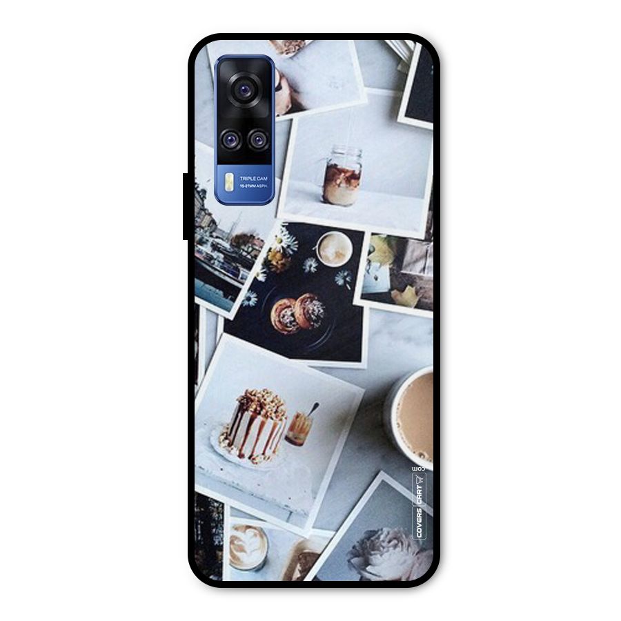 Pictures Coffee Metal Back Case for Vivo Y31