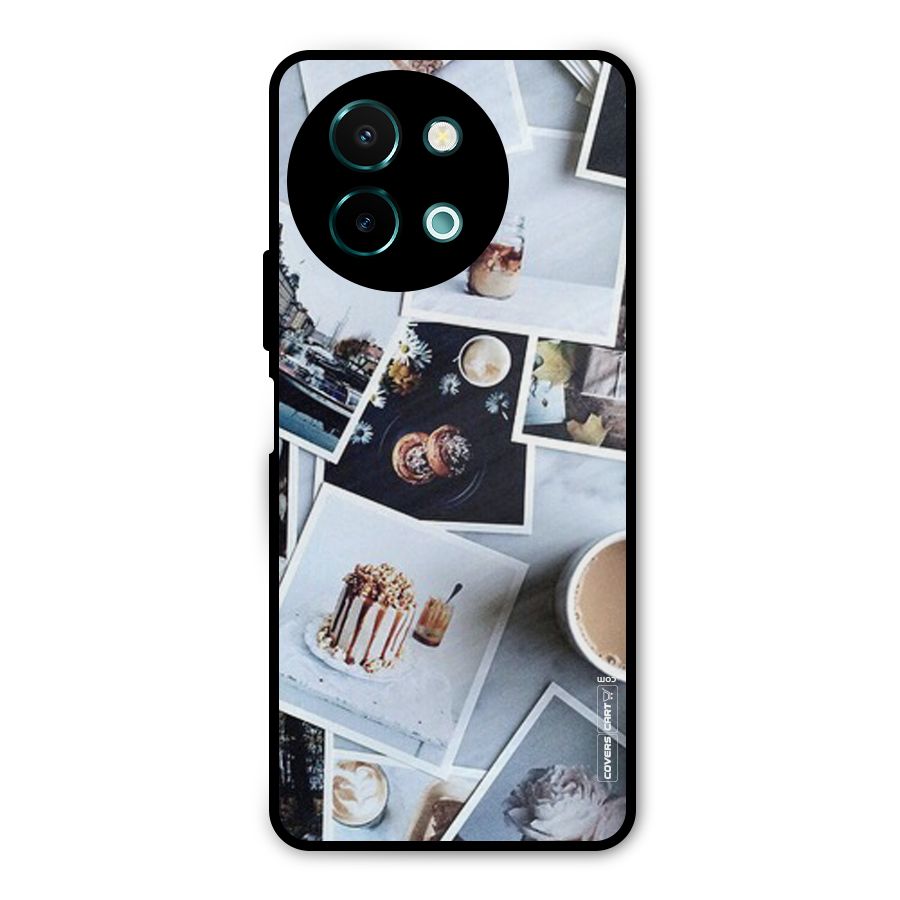 Pictures Coffee Metal Back Case for Vivo Y58