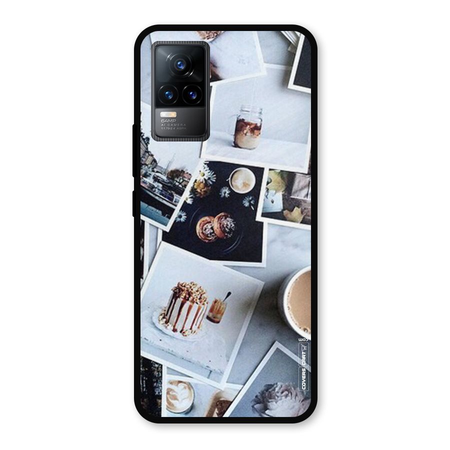 Pictures Coffee Metal Back Case for Vivo Y73