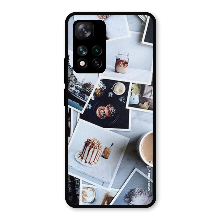 Pictures Coffee Metal Back Case for Xiaomi 11i Hypercharge 5G