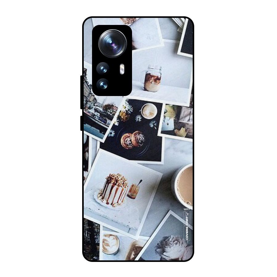 Pictures Coffee Metal Back Case for Xiaomi 12 Pro
