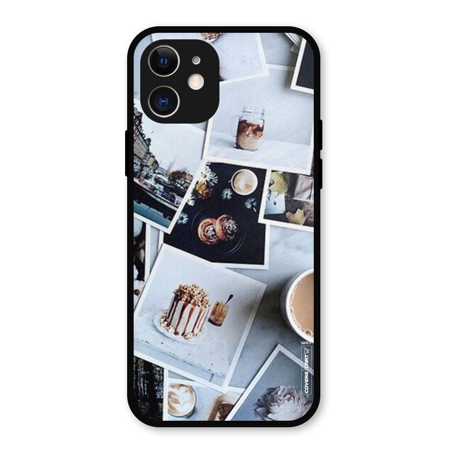Pictures Coffee Metal Back Case for iPhone 12