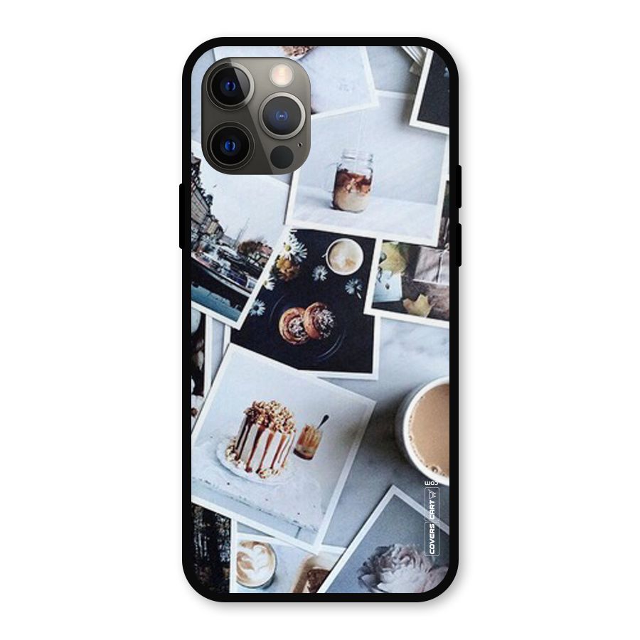 Pictures Coffee Metal Back Case for iPhone 12 Pro