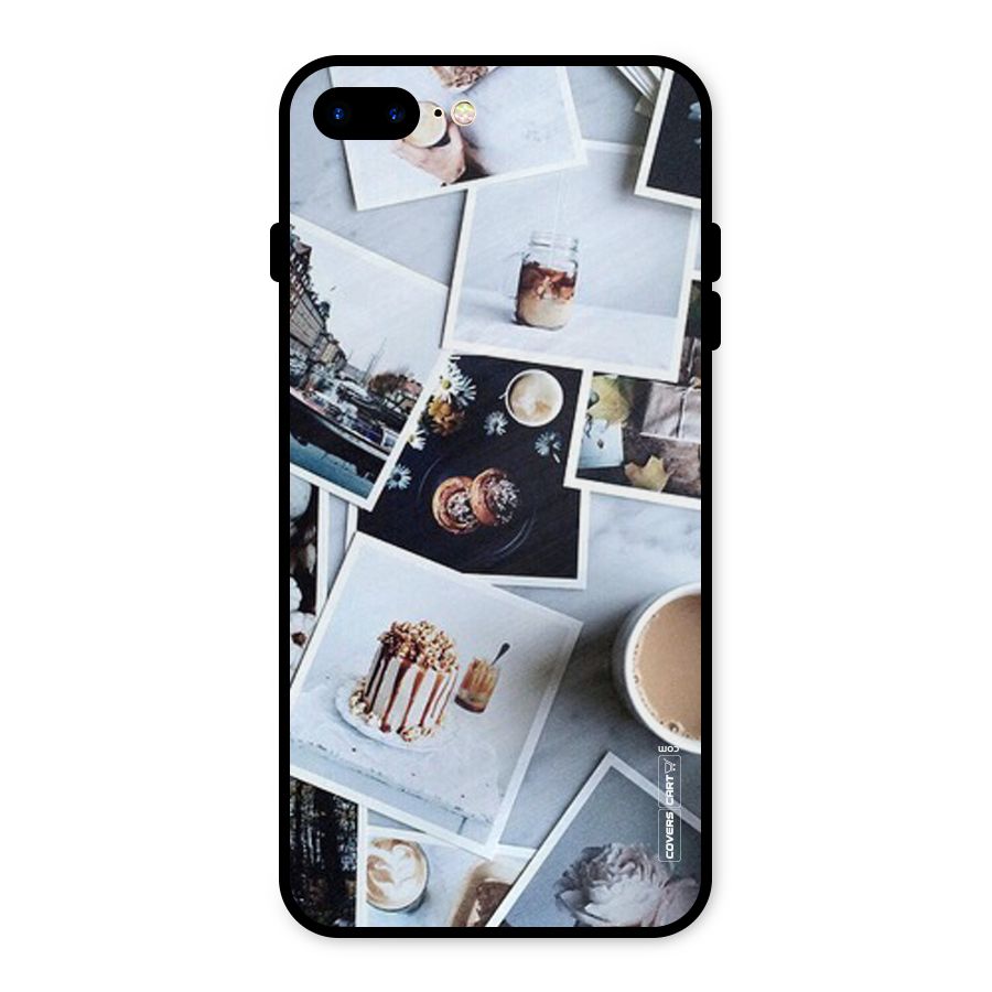 Pictures Coffee Metal Back Case for iPhone 7 Plus