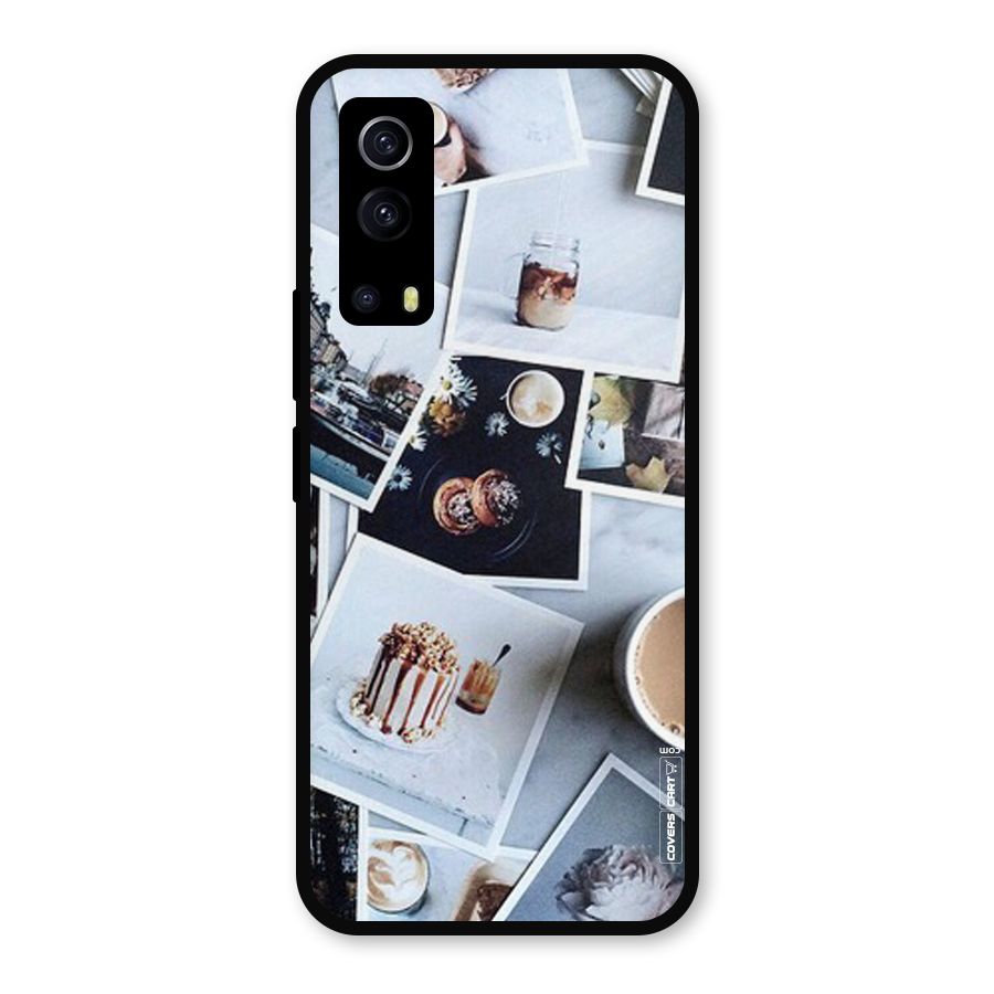 Pictures Coffee Metal Back Case for iQOO Z3